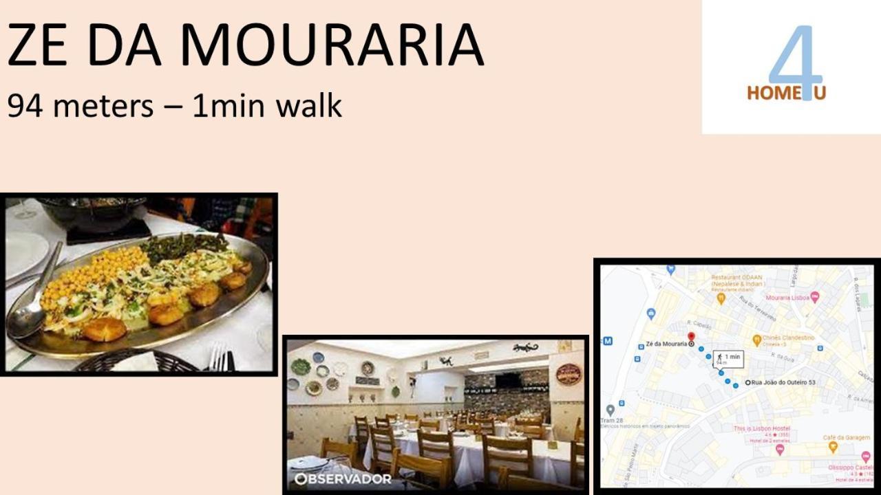 Home4U - Mouraria Typical Neighborhood Lisboa Extérieur photo